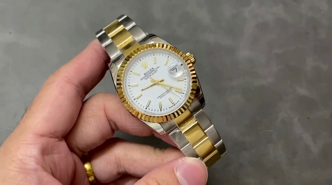 Rolex Datejust 126233 0020 White Index Dial 36MM Unisex Replica Watch - QualitySwissReplica