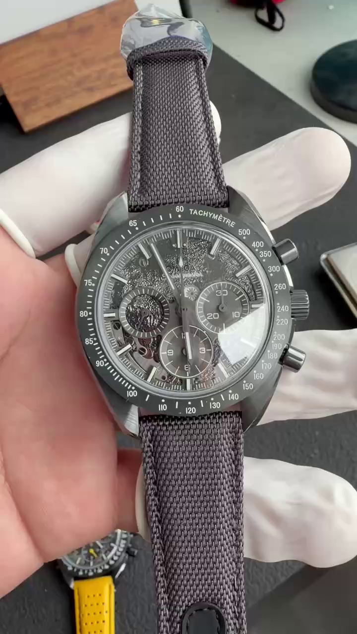 Omega Speedmaster Dark Side of the Moon 44.25 Fabric Strap 310.92.44.50.06.001 Replica - QualitySwissReplica