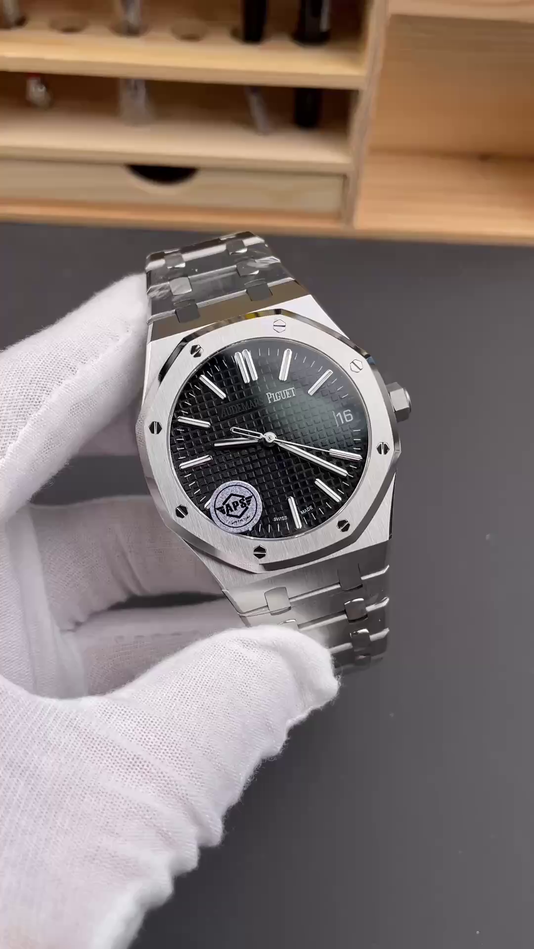 AP Royal Oak 15510ST.OO.1320ST.02 1:1 Clone Automatic Men's Watch - QualitySwissReplica