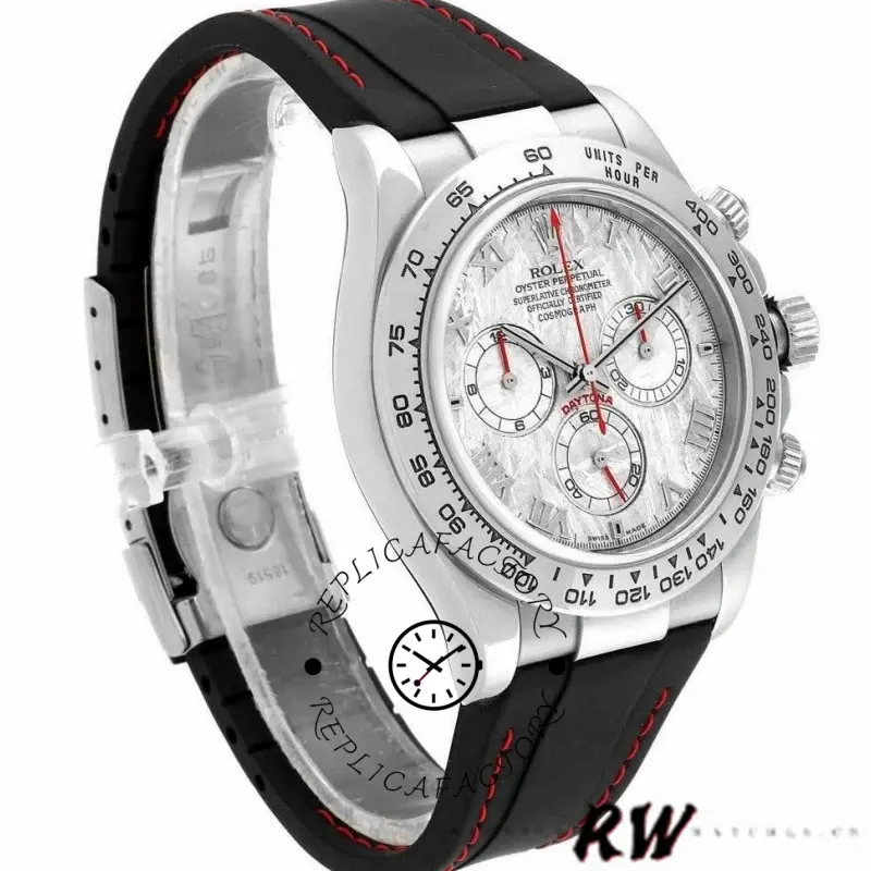 Rolex Oyster Perpetual Cosmograph Daytona 116519 Meteorite Dial 40mm Mens Replica Watch - QualitySwissReplica