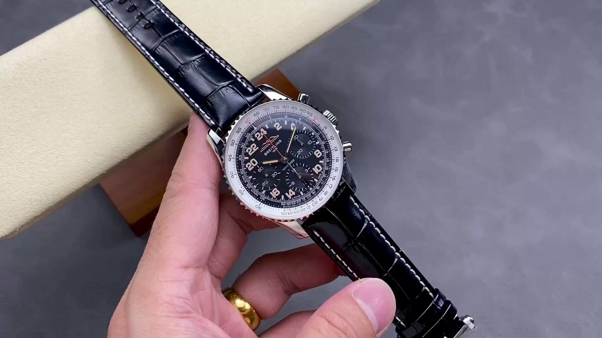 Breitling Navitimer B02 Chronograph 41mm PB02301A1B1P1 Replica - QualitySwissReplica