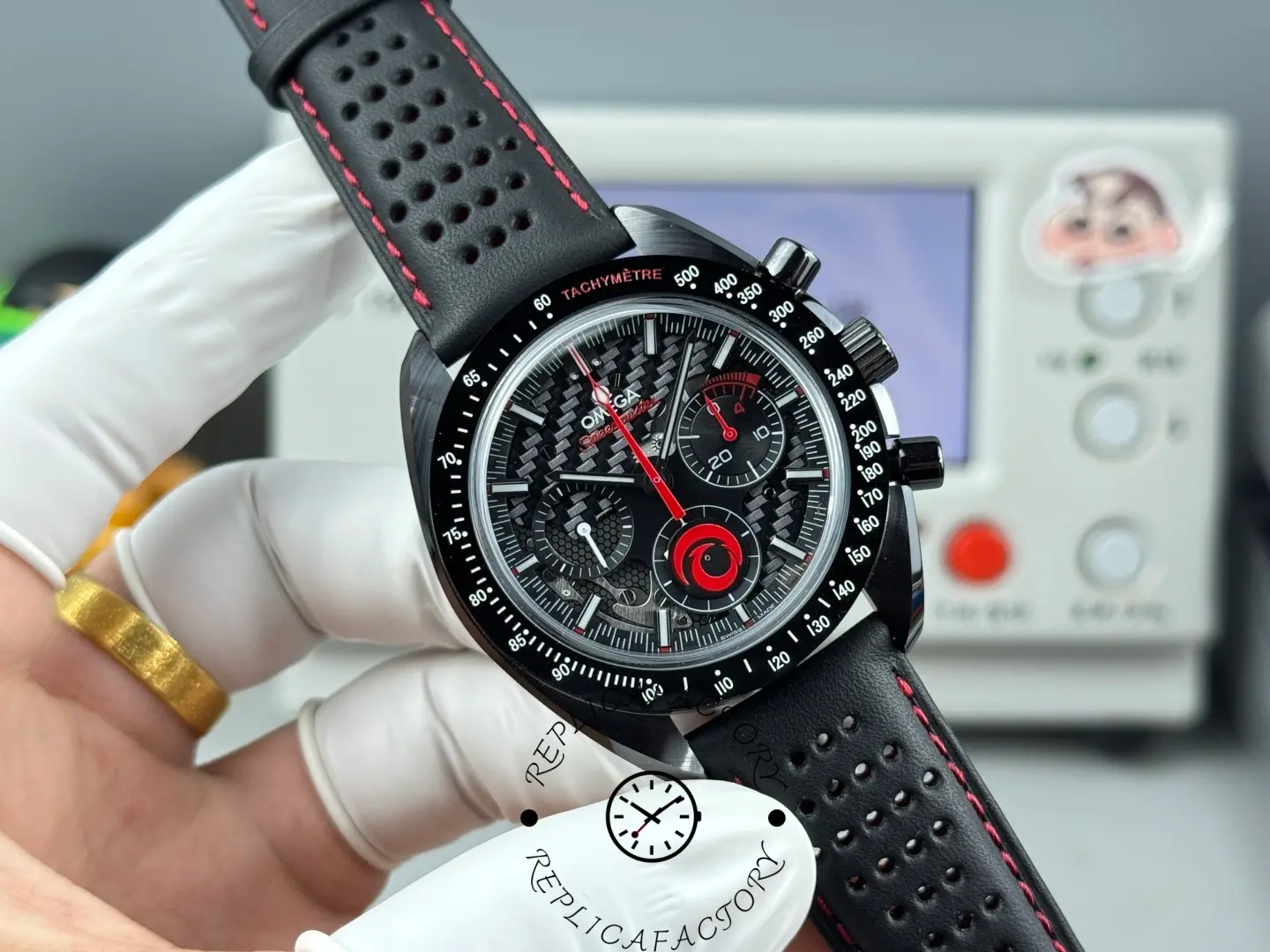 1:1 Clone Omega Speedmaster Team Alinghi Watch 311.92.44.30.01.002 - QualitySwissReplica