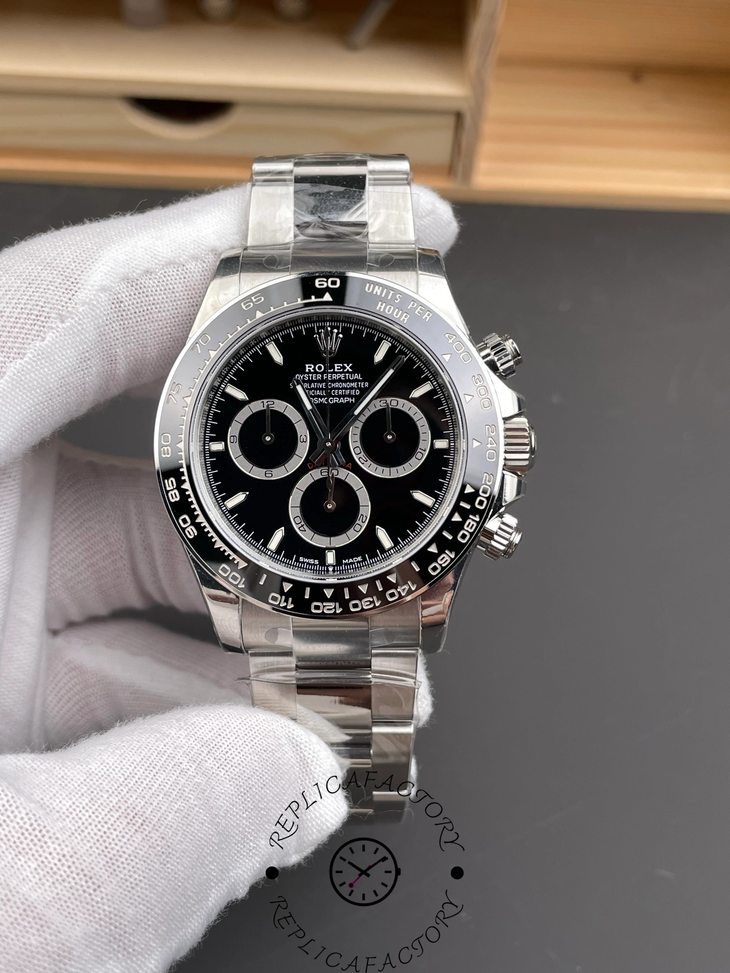 Rolex Cosmograph Daytona Oystersteel m126500ln 0002 40mm - QualitySwissReplica