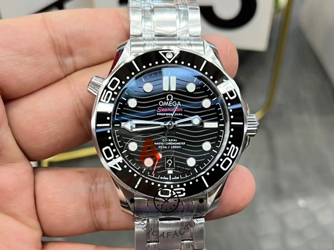 Omega Seamaster Black Dial 42mm 210.30.42.20.01.001 Replica - QualitySwissReplica
