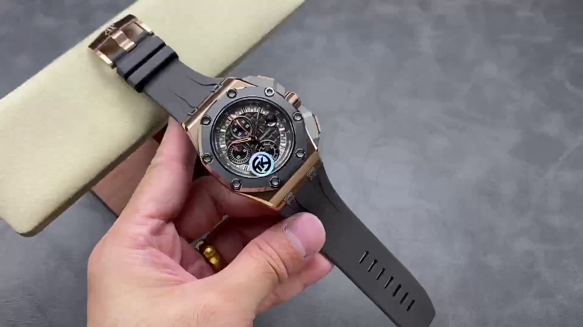 AP Limited Edition Michael Schumacher Royal Oak Offshore 26568OM.OO.A004CA.01 Replica - QualitySwissReplica