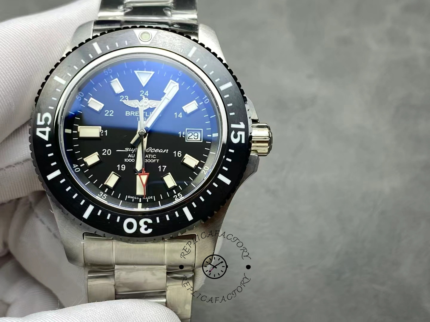 Breitling Superocean 44 Special Men's Watch Y1739310/BF45-162A Replica Black Dial - QualitySwissReplica
