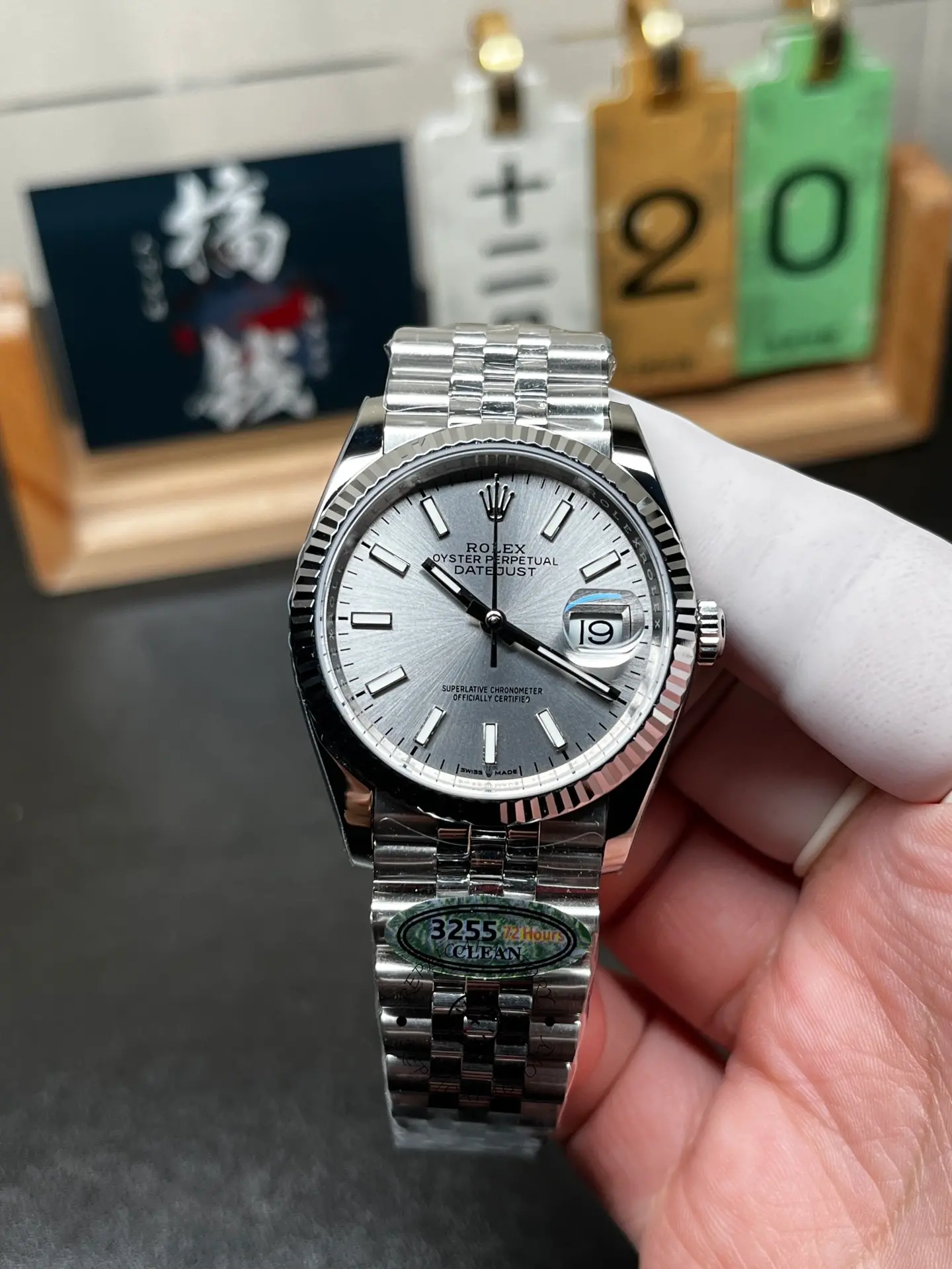 Rolex Datejust 126234 Fluted Bezel Silver Index Dial 36MM Unisex Replica Watch - QualitySwissReplica
