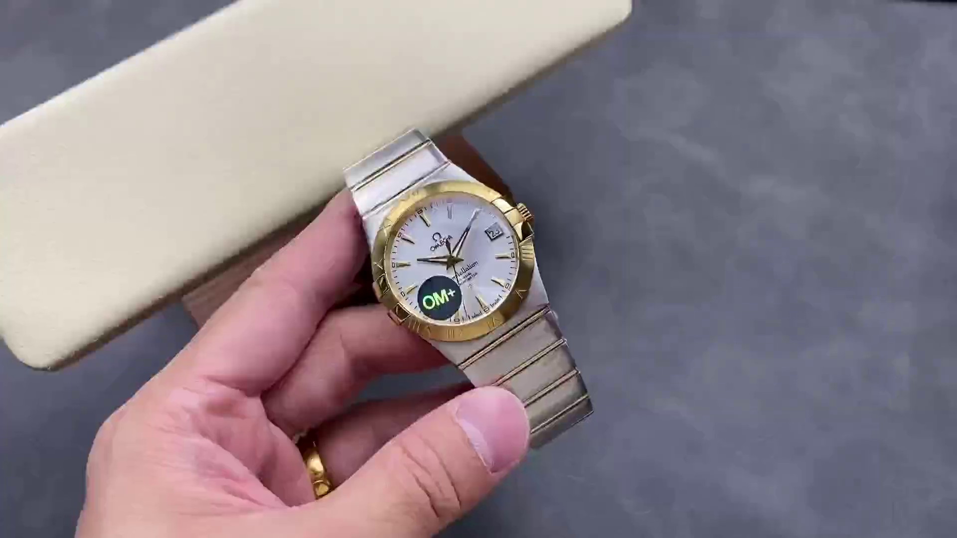 Omega Constellation Co-Axial 123.20.38.21.02.002 New Men's Luxury Replica Watch - QualitySwissReplica