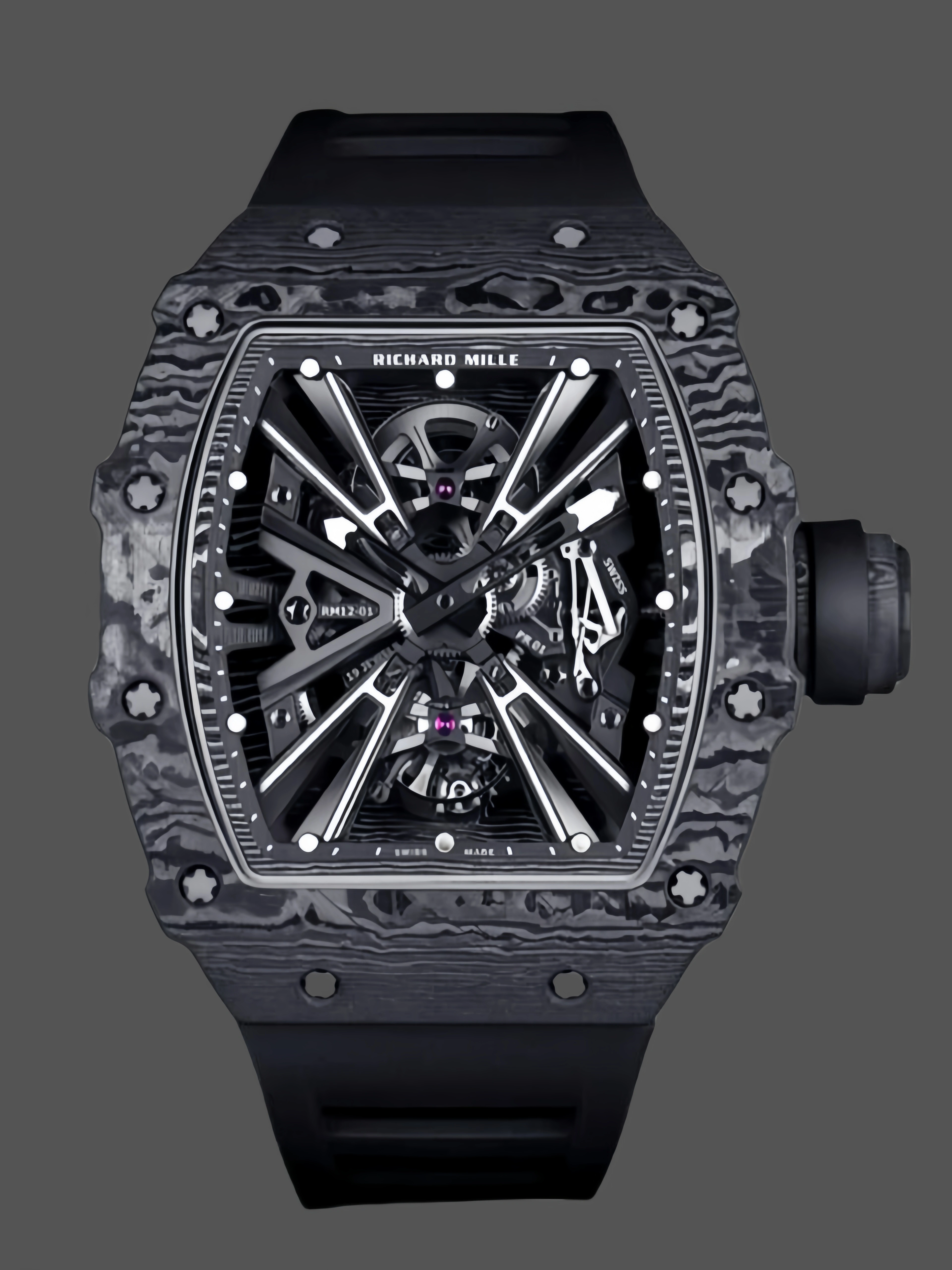 Richard Mille RM 12-01 Carbon Tourbillon Men's Replica - QualitySwissReplica