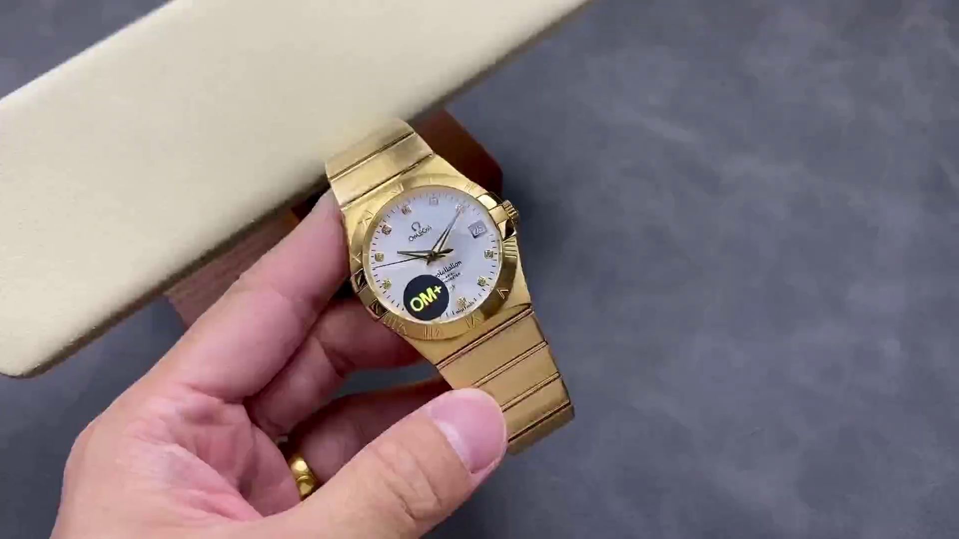 Omega Constellation Automatic Movement 123.50.38.21.52.002 Replica 38mm - QualitySwissReplica