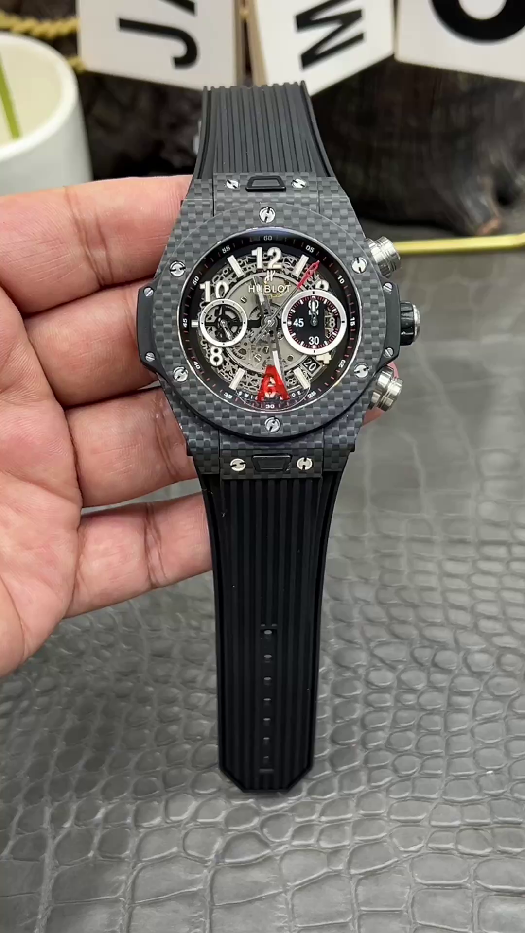 Hublot 411.QX.1170.RX Big Bang UNICO Carbon 45m - QualitySwissReplica
