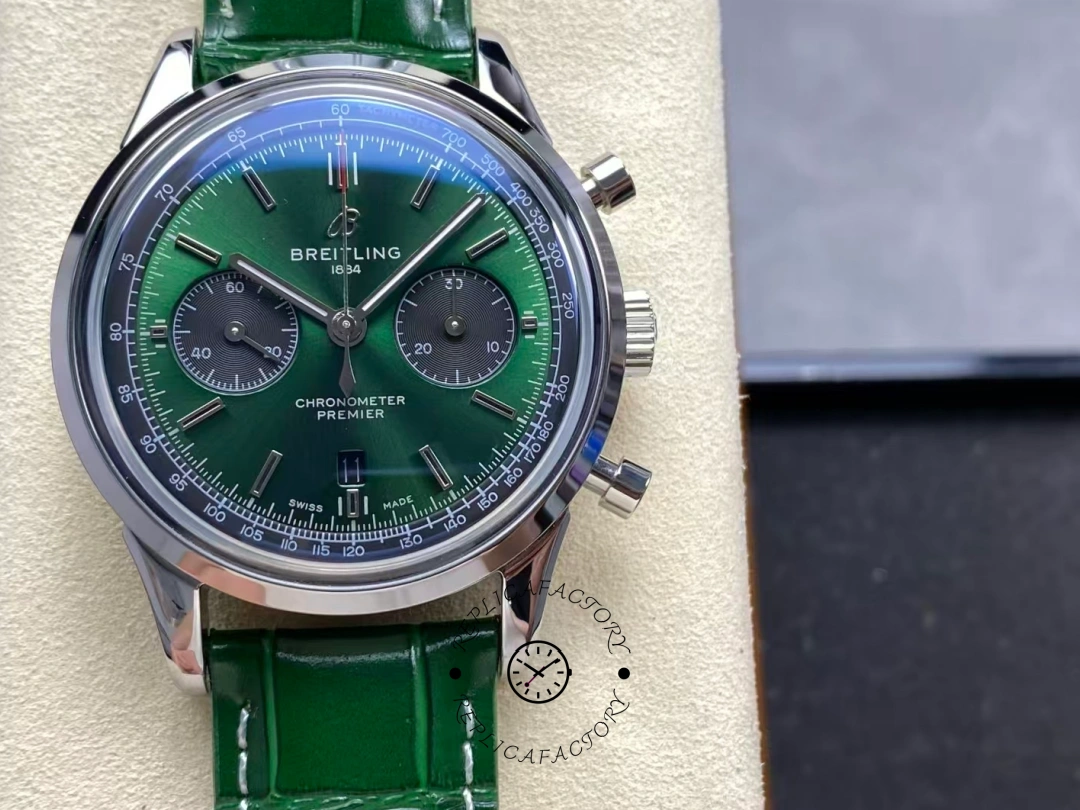 Breitling Premier B01 42mm Index Watch AB0118221L1P1 Replica - QualitySwissReplica
