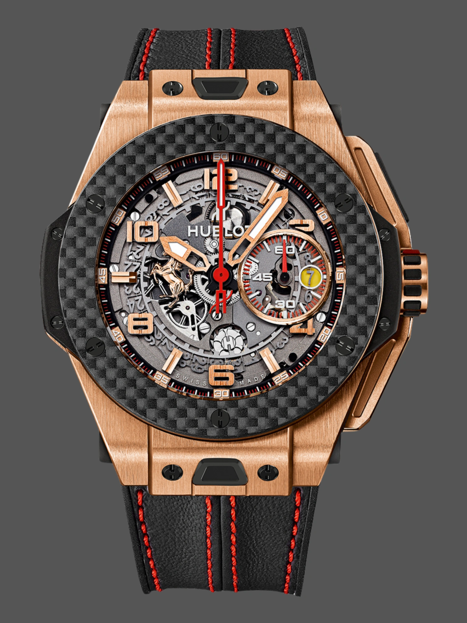 Hublot Big Bang 45MM Unico Ferrari 401.OX.0123.VR Men's Replica Watch - QualitySwissReplica