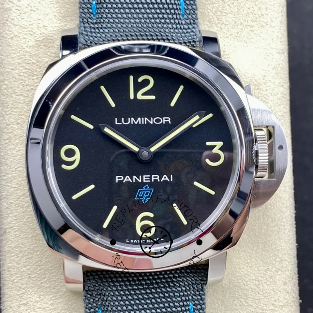Panerai PAM00774 Luminor Base 44 3 Days 1:1 Clone Blue Logo Edition - QualitySwissReplica