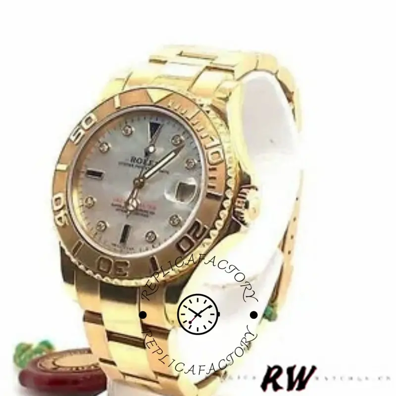 Rolex Yacht-Master 168628 MOP Dial 35mm Unisex Replica Watch - QualitySwissReplica