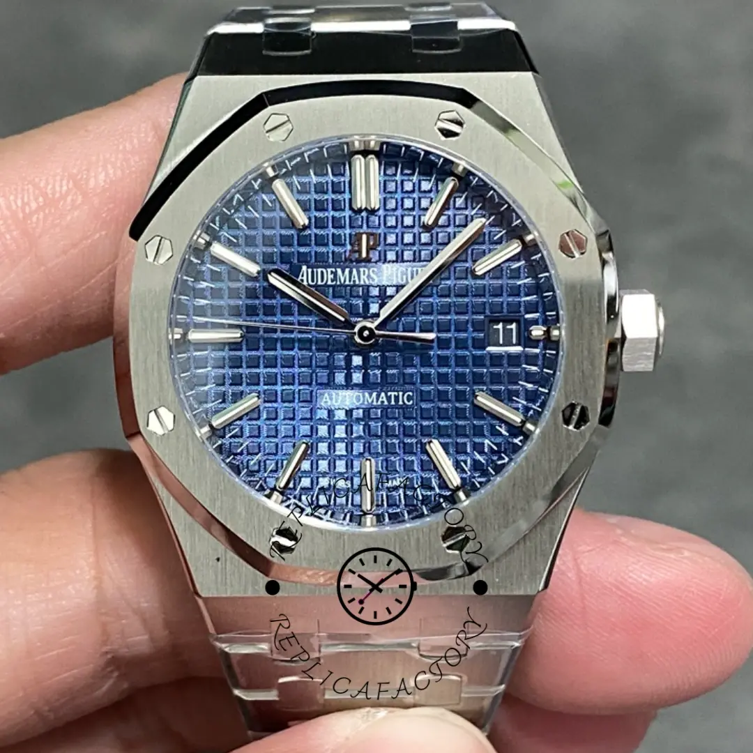 AP Royal Oak 37 Blue Dial 15450ST.OO.1256ST.03 Automatic 1:1 Clone Watch - QualitySwissReplica