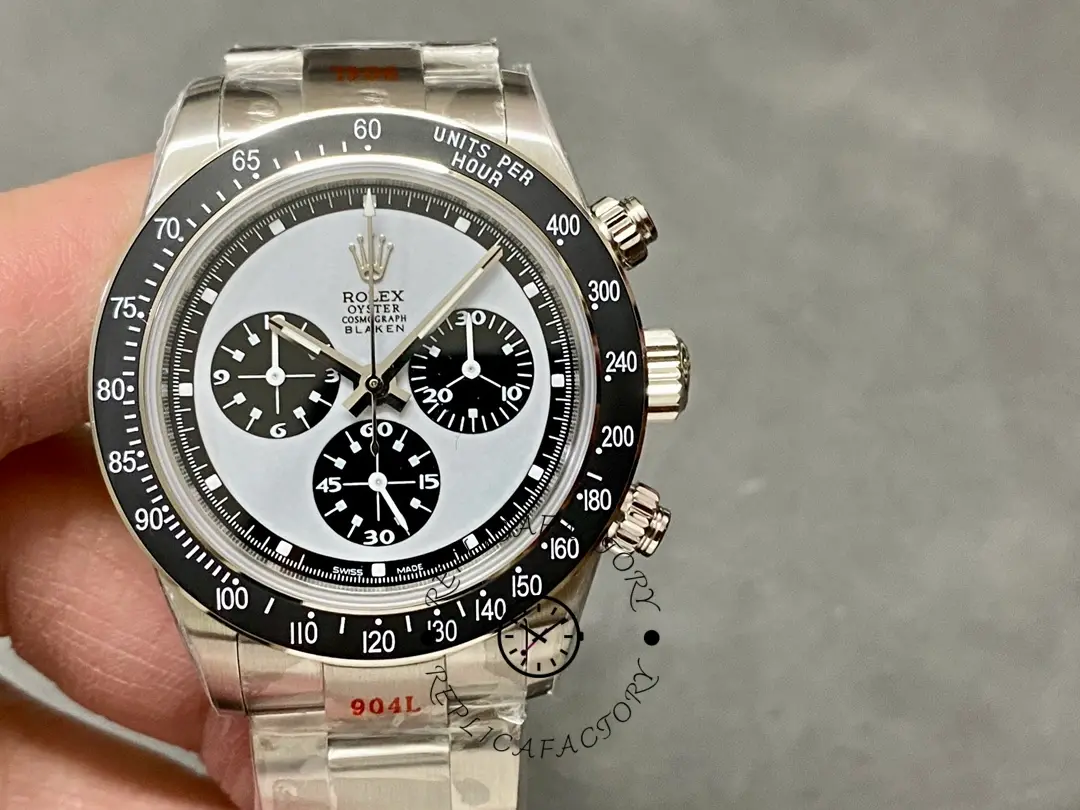 Rolex Daytona Cosmograph 6263 White Dial Stainless Steel Paul Newman Watch - QualitySwissReplica