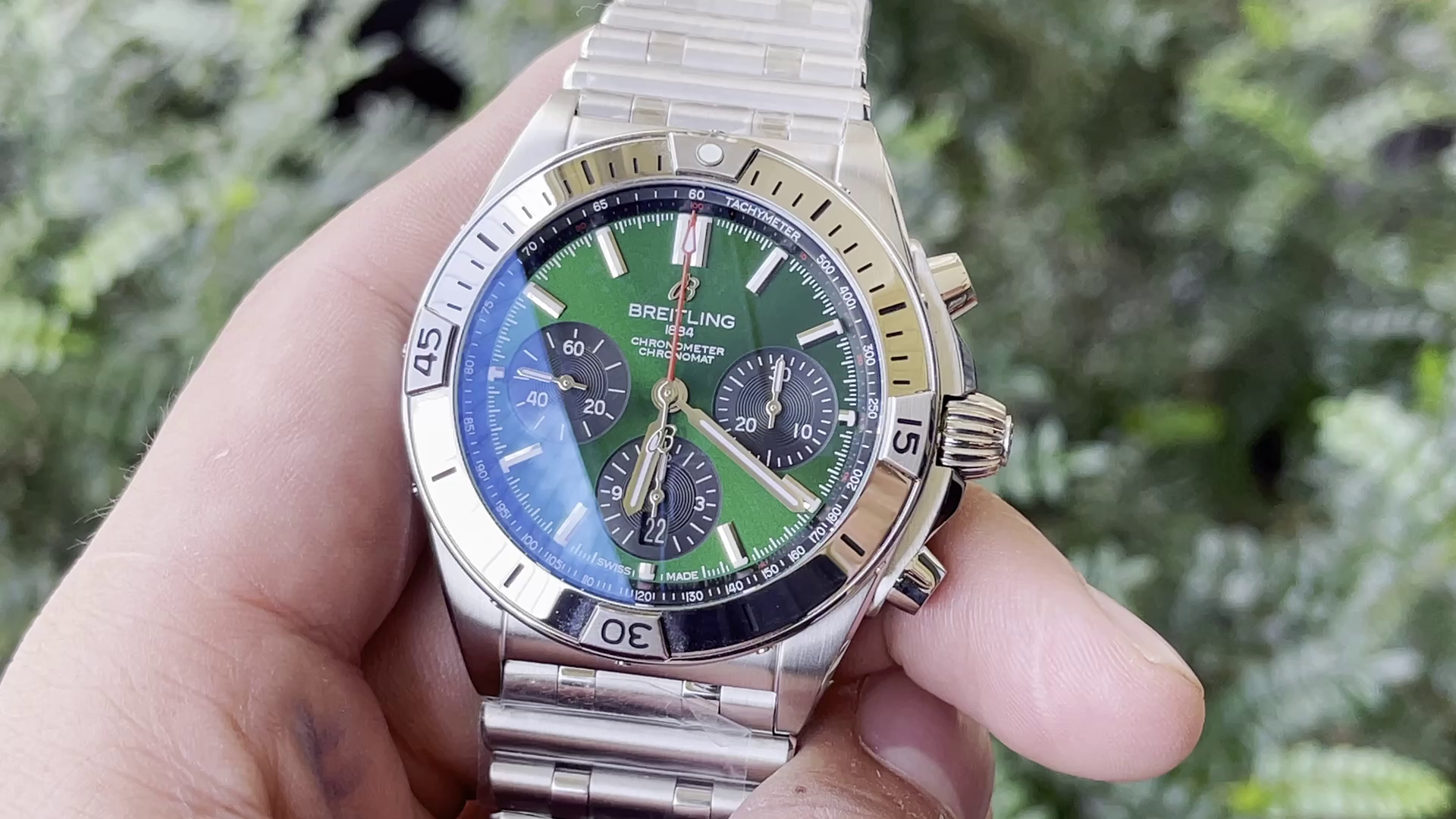 Breitling Chronomat B01 42 Chronograph AB0134101L2A1 Replica - QualitySwissReplica