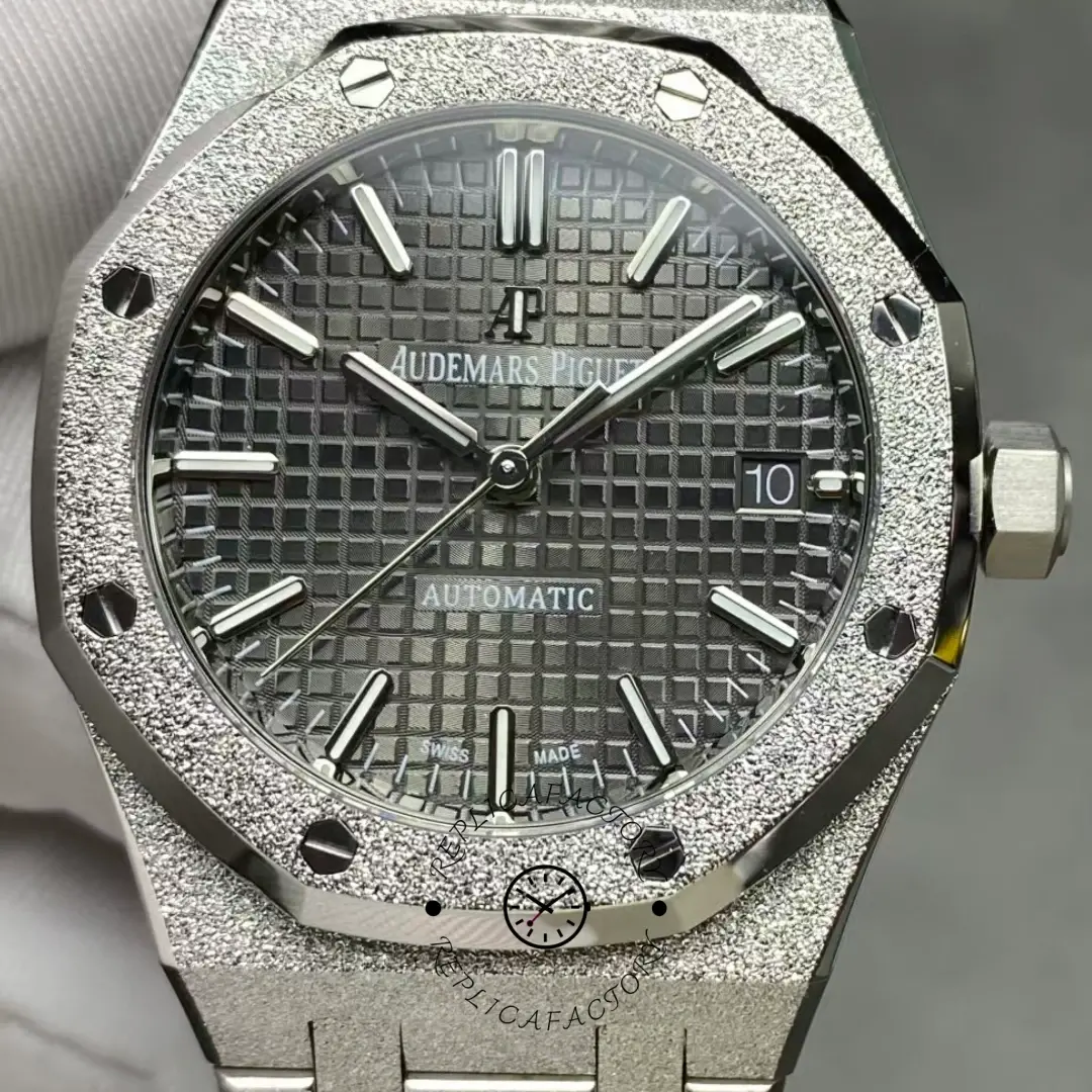 AP Royal Oak 37 Replica 15454BC.GG.1259BC.03 Gray Dial - QualitySwissReplica