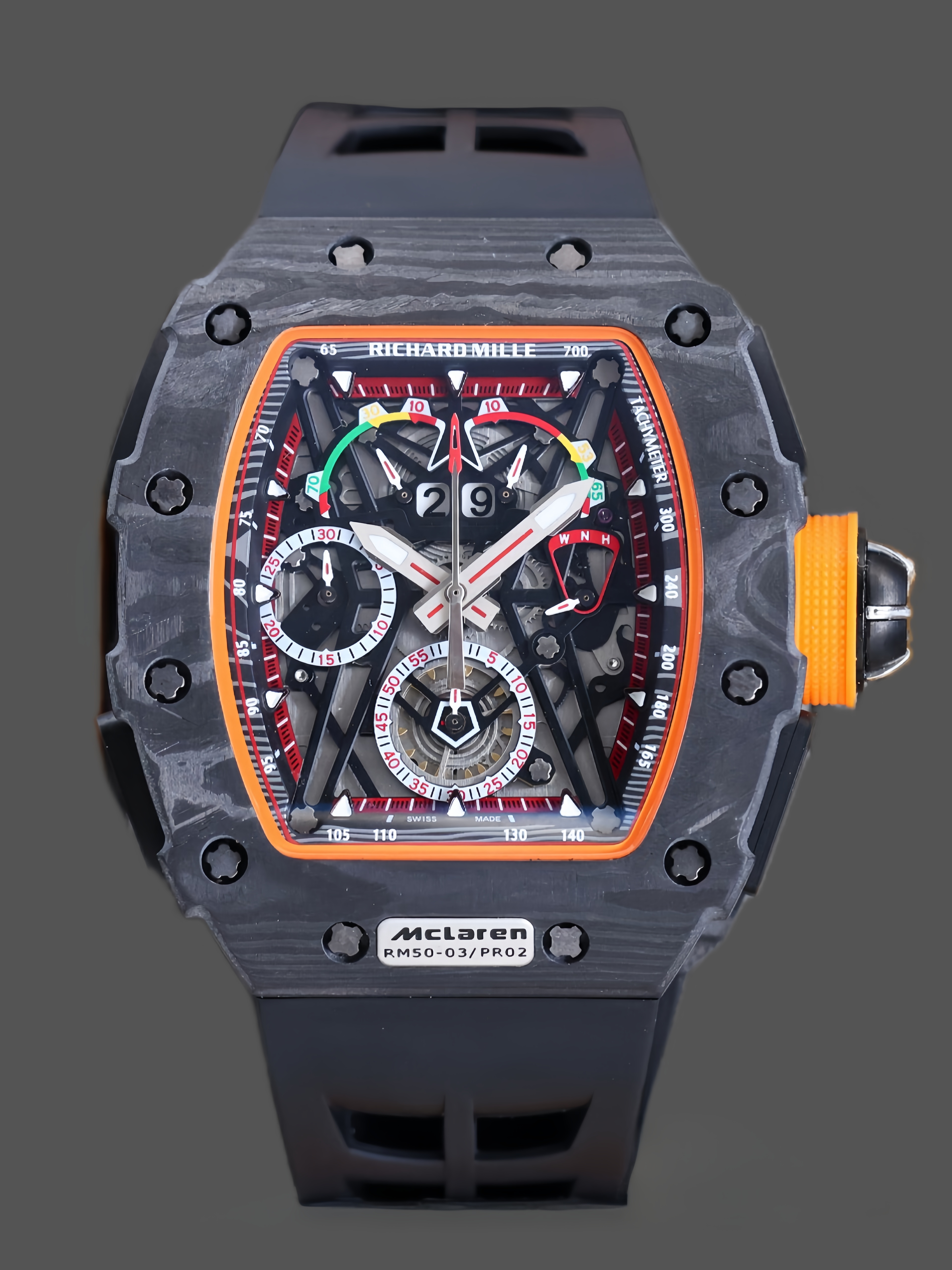 Richard Mille RM 50-03 McLaren F1 Tourbillon Split-Seconds Chronograph - QualitySwissReplica