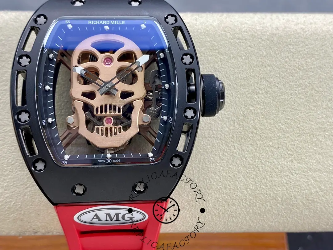 Richard Mille RM 052-01 Skull 1:1 Clone Tourbillon Watch - QualitySwissReplica