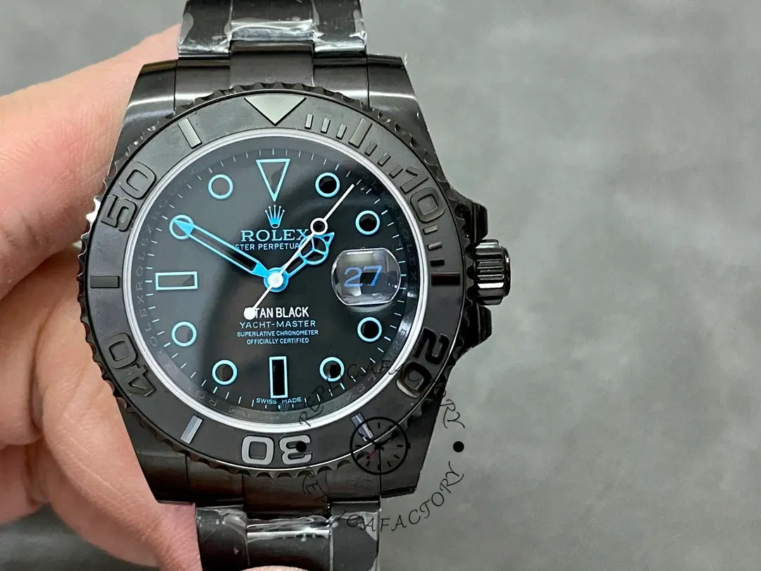 Rolex Yacht Master Steel Limited Edition 40mm 126622-0002 Black Venom Luxury Rebel - QualitySwissReplica
