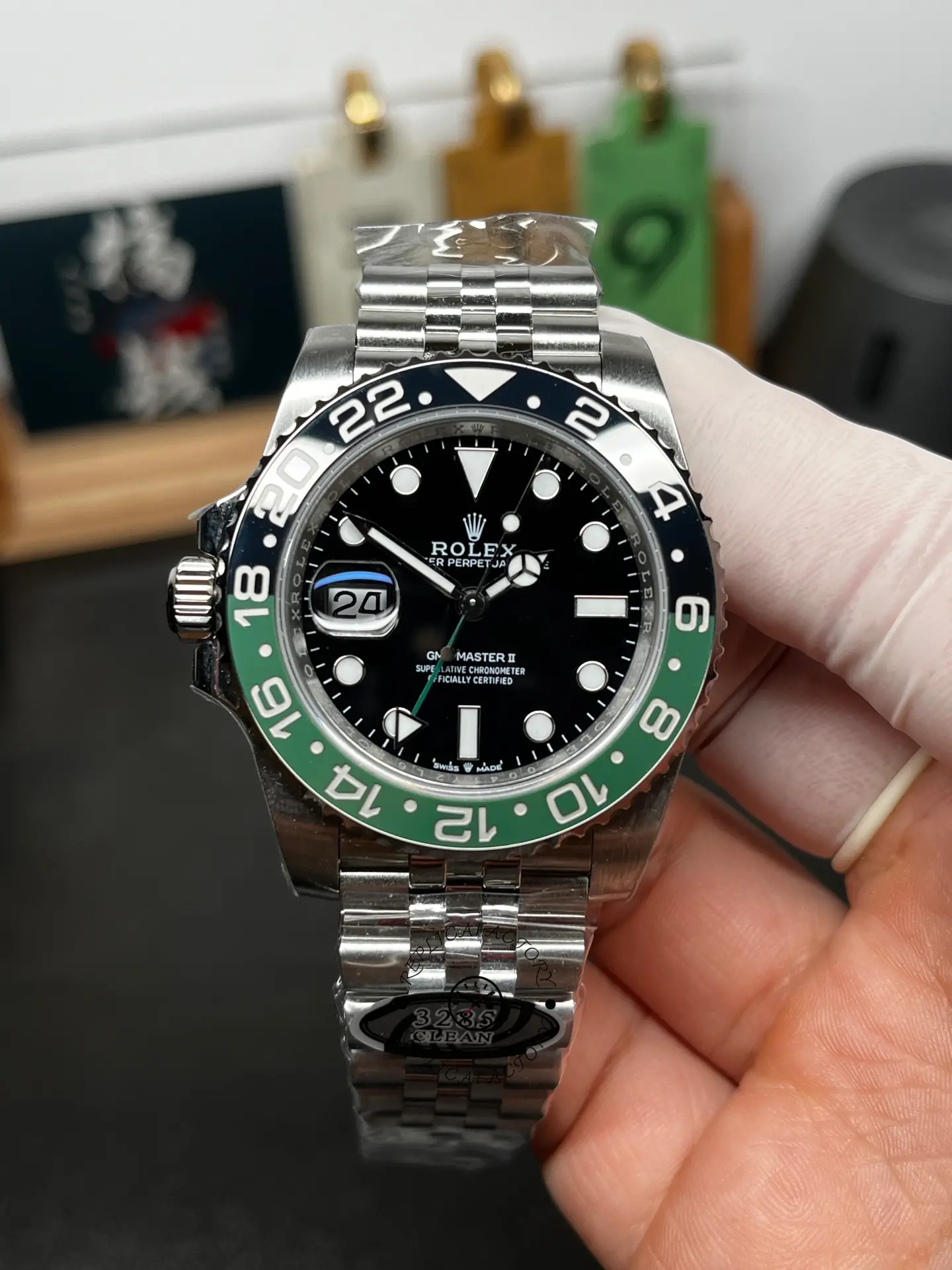 Rolex GMT-Master II 126720VTNR Black Dial Stainless steel 40MM Mens Replica Watch - QualitySwissReplica